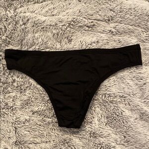 Black Thong panties XS